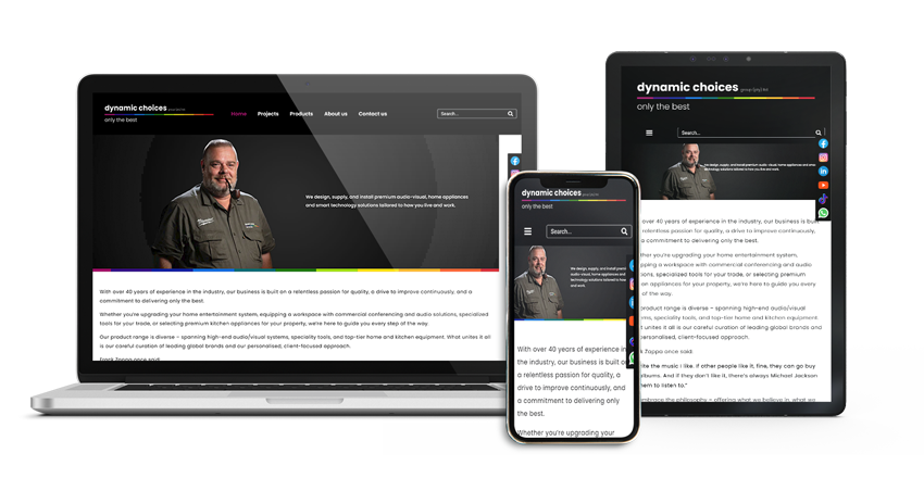 Brand Forge dynamic choices project