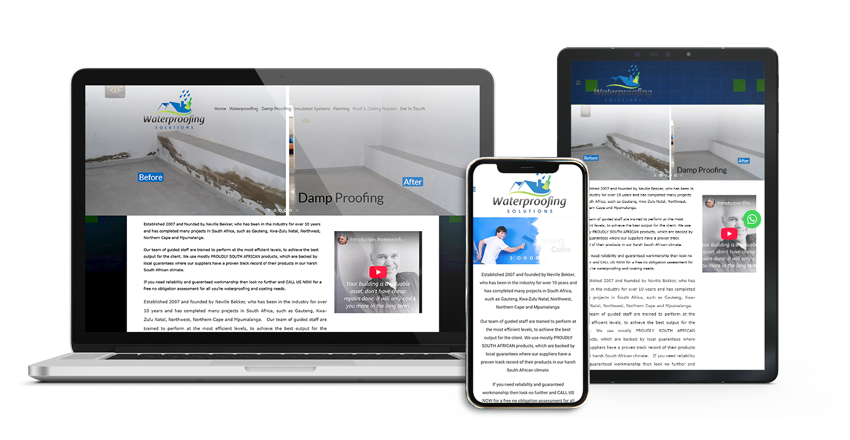 Brand Forge waterproofing solutions project